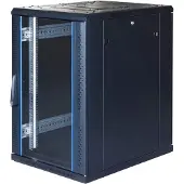 Toten – G6, 19" lattiakaappi, 18U, 600x800, lasiovi ed., perfor. takaovi (G6.6818.9801)