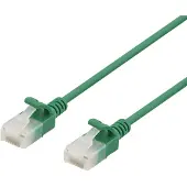 Deltaco Slim U/UTP Cat6a ohut 1,0m RJ45 verkkokaapeli