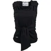 Najell Wrap esisidottu kantoliina Charcoal Black L