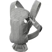 BabyBjörn Mini-kantoreppu - BABYBJORN - 3D Mesh - Harmaa - Ergonominen - Unisex - Alkaen 0 kuukautta