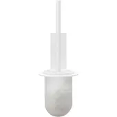 Nichba-Design Toilet Brush - White - White - ONE SIZE