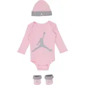 Jordan Setti 'JUMPMAN' harmaa / vaaleanpunainen