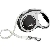 Flexi New Comfort Tape L, 5 m / max. 60 kg, Musta