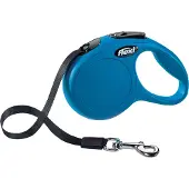 Flexi - Hihna New Classic Band Tape Sininen XS , 3m, max 12kg - Koirat - Kaulapannat