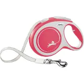 Flexi New Comfort Tape L, 8 m / max. 50 kg, Punainen