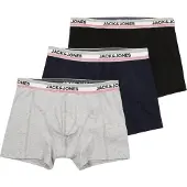 Jack & Jones Bokserishortsit tummansininen / vaaleanharmaa / monivärinen / musta