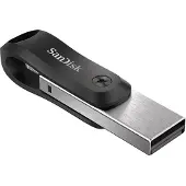SanDisk – iXpand 64GB USB Flash drive GO iPhone (SDIX60N-064G-GN6NN)