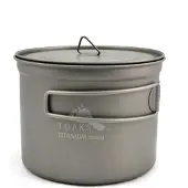 Toaks Titanium D115mm Retkikattila 0.9 L 2019 Padat