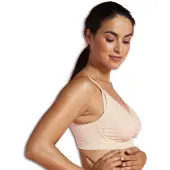 Carriwell Maternity & Nursing Bra With Carri-Gel Support - Beige - S