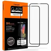 Spigen Glass FC 2 Pack - black - iPhone 11 Pro/XS/X