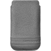 Samsonite Kännykkälaukku Classic Nahka XL Harmaa