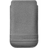 Samsonite Slim Classic Nahka, vetolaukku, kaikki merkit, harmaa