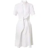 Ralph Lauren Classic Linen-Dress - White - 46