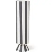 Oyoy - Toppu Maljakko 31 cm White/Black