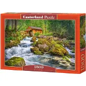 Castorland Watermill, Jigsaw puzzle, 1500 pc(s), Landscape, Children & adults, 9 yr(s)