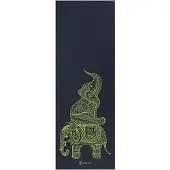 Gaiam Joogamatto 6 mm Musta Keltainen