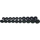 Tunturi Käsipainot PU Pro käsipainosetti 2-12kg (10prs, 132kg)