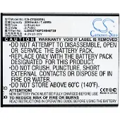123accu ZTE Q805T akku 2000 mAh
