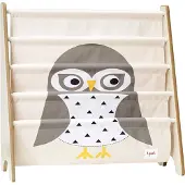 3 Sprouts Kirjahylly - 62x25x61 - Pöllö - - OneSize - Kirjahyllyt