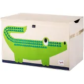 3 Sprouts Storage Basket With Lid - Multi/patterned - ONE SIZE