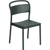 Muuto Linear Steel Ruokailutuoli Dark Green