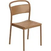 Muuto Linear Steel tuoli, poltettu oranssi