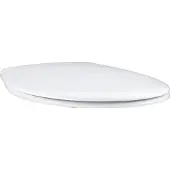 GROHE Bau Ceramic toiletseat with quick-release, white