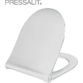 Pressalit sway d m soft close - og lift off hvid. Med kip-beslag