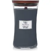 Woodwick Evening Onyx tuoksukynttilä sisältää puusydämen 609.5 g