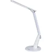 Aluminor Led pöytävalaisin Zig, himmennettävä, Valkoinen/opaali, Työhuone/toimisto, Metalli, Moderni