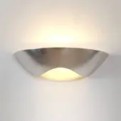 Holländer Uplight seinävalaisin MATTEO, himmennettävä, Kromi/hopea, Olohuone/ruokailutila, Keraaminen, Moderni