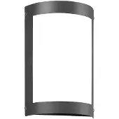 CMD Led ulkoseinävalaisin AQUA, Alumiini/harmaa/sinkki, Ruostumaton teräs, Moderni