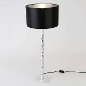 Holländer Design-pöytävalaisin Cancelliere Rotonda, Kromi/hopea, Olohuone/ruokailutila, Tekstiili/kangas/silkki, Design