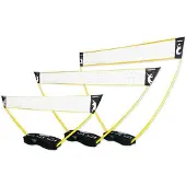 Hammer Sport 3-I-1 Set Lentopallo Sulkapallo, Tennis