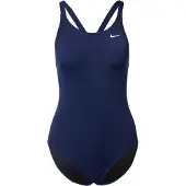 Nike SWIM Hydrastrong Solid Fastback One Piece - Navy - 32