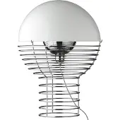 Verpan Pöytävalaisin , Wire Large, Metallinsävyinen, Olohuone, Metalli, Design