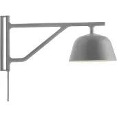 Muuto Ambit seinälamppu harmaa