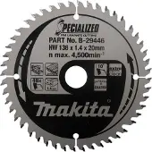 Makita B-29446 Pyörösahanterä HM 136 mm, Z-48 , Unique