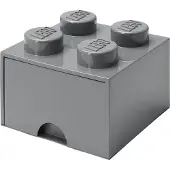 Room copenhagen Lego Brick Drawer 4 säilytyslaatikko, tummanharmaa