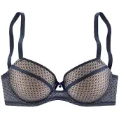 LASCANA Rintaliivi nude / sininen