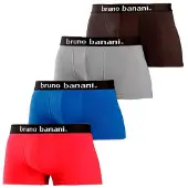 Bruno Banani Bokserishortsit sininen / harmaa / punainen / musta