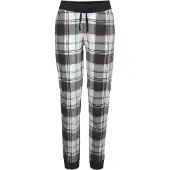 Vivance Pyjamahousut ruskea / valkoinen