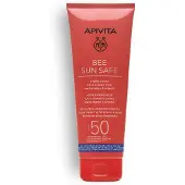 Apivita Bee Sun Safe Hydra Fresh Milk SPF50 aurinkosuojamaito kasvoille ja vartalolle SPF 50 200 ml