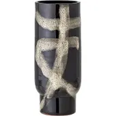 Bloomingville Vefa Vase, Sort, Terrakotta - Black - ONE SIZE