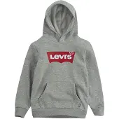 Levi's Screenprint Batwing Pullover Hoodie - Grey - 164