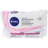 Nivea 561179 BIO meikinpoistoliinat kuivalle ja herkälle iholle 25 kpl