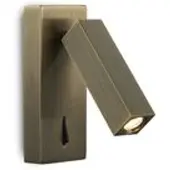 MANTRA Tarifa LED seinävalaisin 3W 3000K 15cm antiikkimessinki