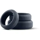 Huismerk 3-Piece Cock Ring Set flat rings
