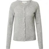 Rosemunde Rwlaica Ls O-Neck Raglan Cardigan - Grey - M