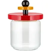 Alessi Sottsass purkki 75 cl, punainen